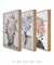 Conjunto 3 Quadros Mulheres Florais na internet