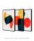 Conjunto 3 Quadros Abstract Art - loja online