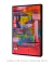 Quadro Abstrato Tutti-Frutti - Quadros para Decoração - Empório dos Quadros