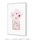Quadro Bleu de Chanel (Pink) - Quadros para Decoração - Empório dos Quadros