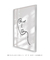 Quadro Contorno de Rosto - Traços Minimalistas - Quadros para Decoração - Empório dos Quadros