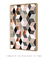 Quadro Decorativo Geométrico Cubos Rosas, Pretos e Cinzas - Quadros para Decoração - Empório dos Quadros