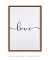 Quadro Decorativo Love - comprar online
