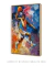 Quadro Decorativo Pintura Jogador de Basquete - comprar online