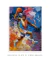 Quadro Decorativo Pintura Jogador de Basquete - loja online