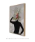 Quadro Donna Flor - Colagem Feminina Floral - loja online