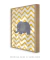 Quadro Infantil Elefante Listras Amarelas