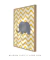 Quadro Infantil Elefante Listras Amarelas - comprar online