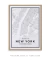 Quadro Mapa de Nova York - comprar online