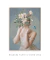 Quadro Mulher Flores no Rosto