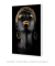 Quadro Mulher Negra Tons Dourados - Quadros para Decoração - Empório dos Quadros