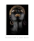 Quadro Mulher Negra Tons Dourados - Quadros para Decoração - Empório dos Quadros