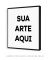 Quadro Quadrado - Personalizado com sua Estampa ou Frase - Quadros para Decoração - Empório dos Quadros