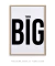 Imagem do Quadro "Think Big" (Pense Grande)