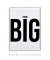 Quadro "Think Big" (Pense Grande)