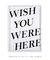 Quadro Wish you Were Here - Quadros para Decoração - Empório dos Quadros