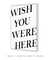 Quadro Wish you Were Here - comprar online