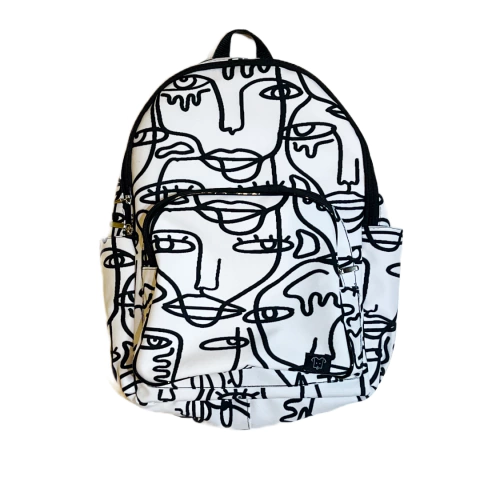 MOCHILA ESTAMPA MINIMALISTA