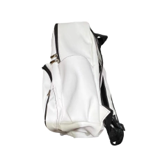 MOCHILA BRANCA COURO - comprar online