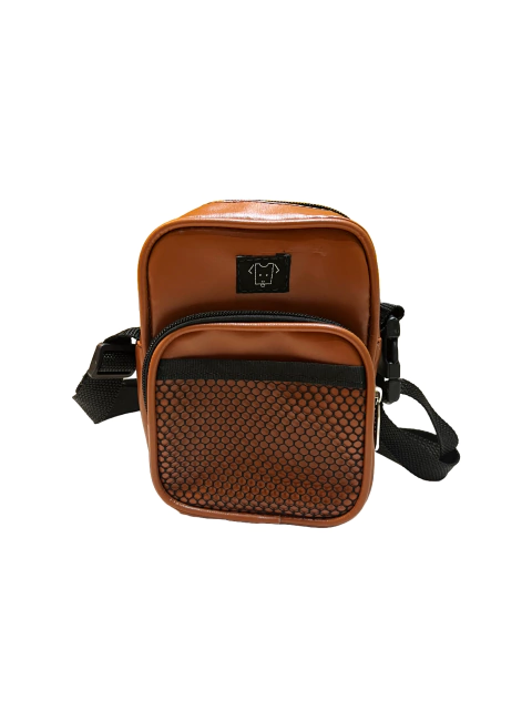BAG SLIM MARROM COM TELINHA