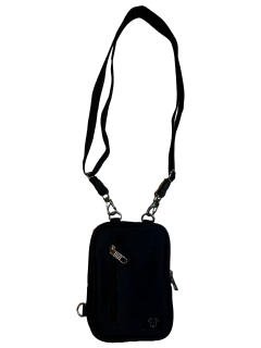 BAG FINE PRETA COURO - Tanto Faz!