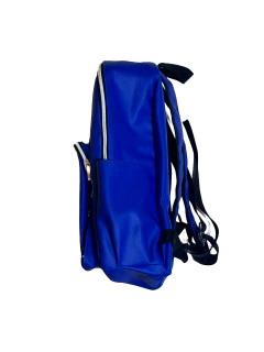 MOCHILA AZUL COURO - comprar online