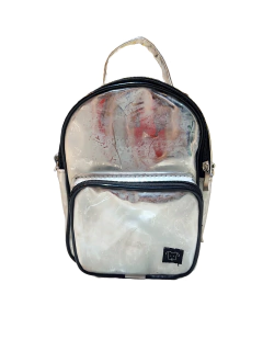 MINI BAG MOCHILA CANDY PRATA