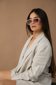 Óculos Jamile Nude Rosado