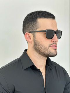 Óculos Leandro Lente Preta Polarizado - comprar online
