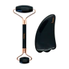 Coony Obsidian Black Roller & Guasha Set 