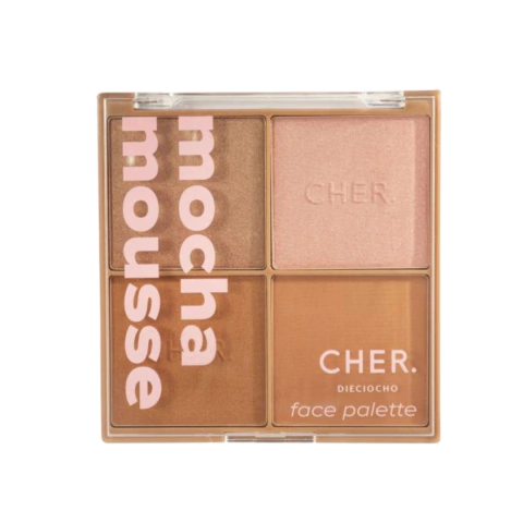 Cher Dieciocho Mocha Mousse Face Palette