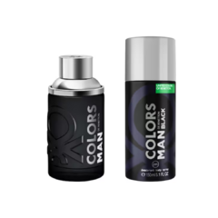 Set Benetton Colors Man Black - comprar online