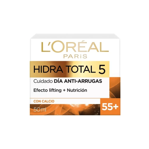 L'Óreal Crema Día Anti-arrugas Hidra Total 5 +55