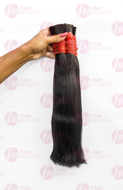 Cabelo Indiano 55 cm | Liga Vermelha