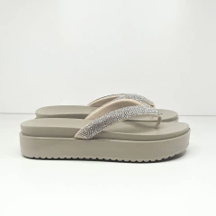 SANDÁLIA BÁRBARA FLATFORM OFF WHITE