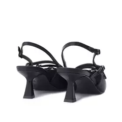 SCARPIN COURO LIA LINE SLINGBACK - loja online