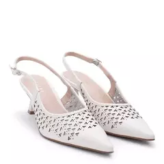 Scarpin Couro Gianna Slingback Lialine na internet