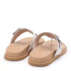 Sandália Couro Flatform Fivelas Jasmine Lialine - Loja Cléo