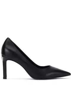 Scarpin Montana Carmim Preto