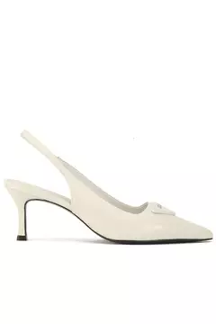 Scarpin Chanel Glenda Off white