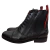 Botas de cuero cortas acordonadas