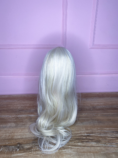 Peluca Mini Lace Ondulada Rubio Platinado en internet