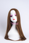 Peluca Lacia Sin Flequillo Castaño Dark Caramel - comprar online
