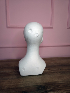 cabeza de polietileno (telgopor) con torso - NAIMAD