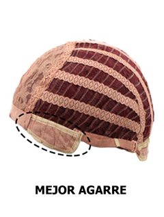 Peluca corta cian con flequillo en internet