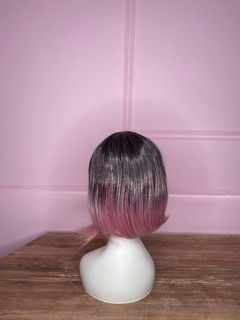 Peluca Pink Carre sin Flequillo en internet