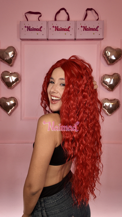 Peluca Lace Front Brave Roja - NAIMAD