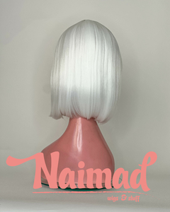 Peluca Blanca Winter bob PREMIUM en internet