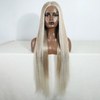 Peluca lace front Shiny Blonde