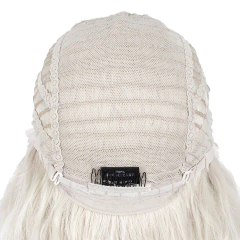 Peluca lace front Love Blond frizada de 100cm